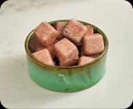 Pouring food into a bowl