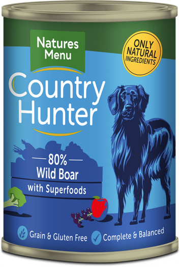 80% Wild Boar with Superfoods Can