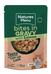 Salmon Bites in Gravy Pouch