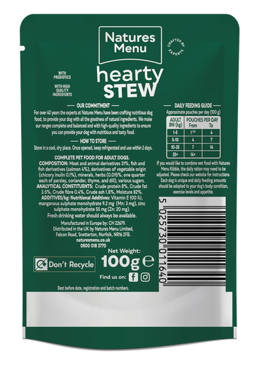 Salmon and Herb Hearty Stew Pouch image number 1