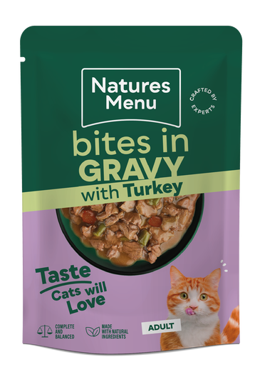 Turkey Bites in Gravy Pouch