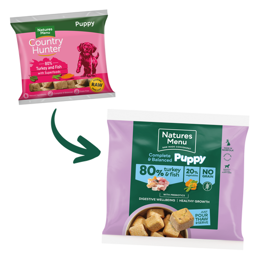 80% Turkey and Fish Nuggets for Puppies image number 3