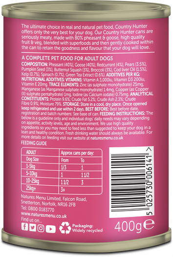 Pheasant and Goose with Superfoods Can image number 1