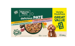 Meat Selection Pate 12 Pouch Multipack