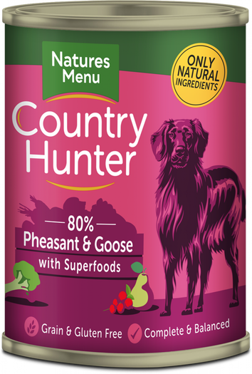 Pheasant and Goose with Superfoods Can
