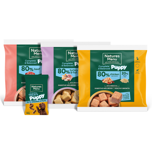 Raw Favourites: 80% Meat Bundle for Small Breed Puppies