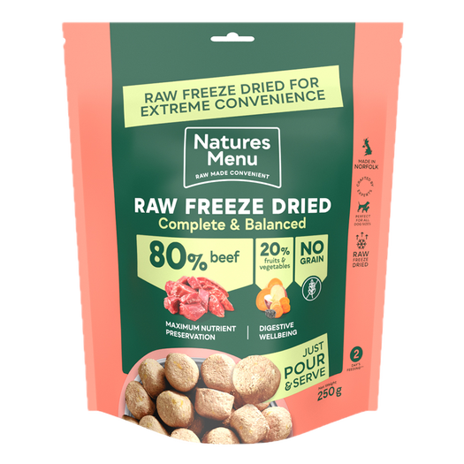 80% Beef Freeze Dried Nuggets