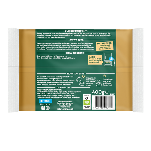 100% Chicken and Tripe Block image number 1